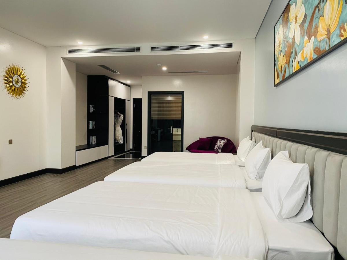 Diamond Hotel Van Don Cam Pha Exterior photo
